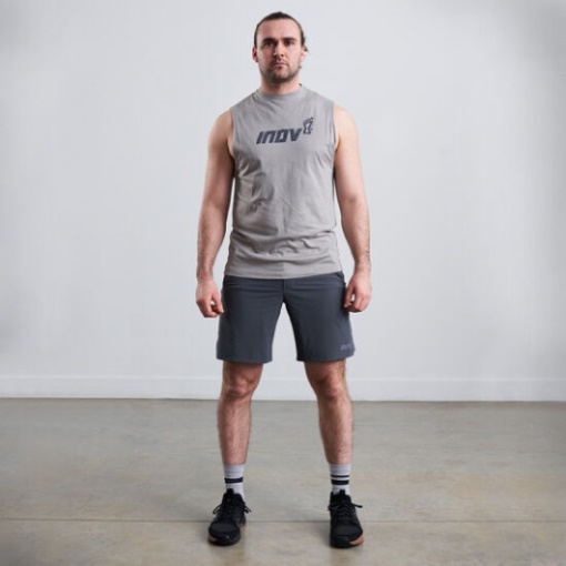 Inov-8 F-lite タンク メンズ ライトグレー