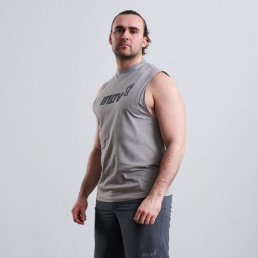 Inov-8 F-lite タンク メンズ ライトグレー