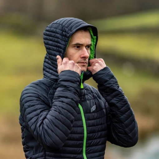 サーモシェル プロ断熱ジャケット メンズ 2.0 Inov-8 ブラック グリーン