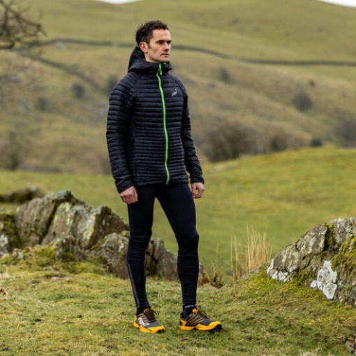 サーモシェル プロ断熱ジャケット メンズ 2.0 Inov-8 ブラック グリーン