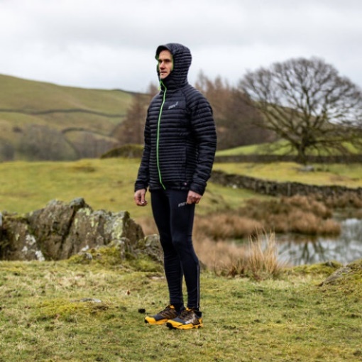 サーモシェル プロ断熱ジャケット メンズ 2.0 Inov-8 ブラック グリーン