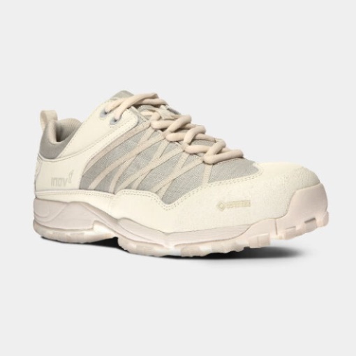 Inov-8 ホワイト グレー フライロック 345 ゴアテックス