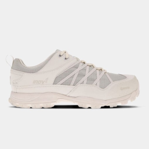 Inov-8 ホワイト グレー フライロック 345 ゴアテックス